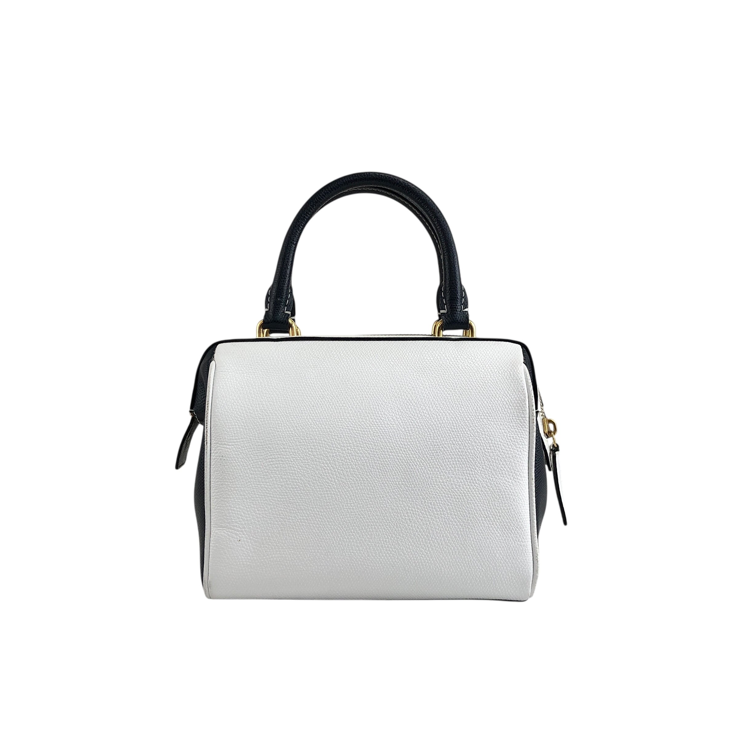 CELINE セリーヌ ショルダーバッグ ホワイト ネイビー バイカラー