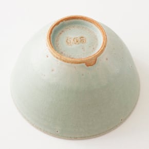 Awabi ware シューレオリジナル茶碗 青磁 | まちのシューレ963 STORE