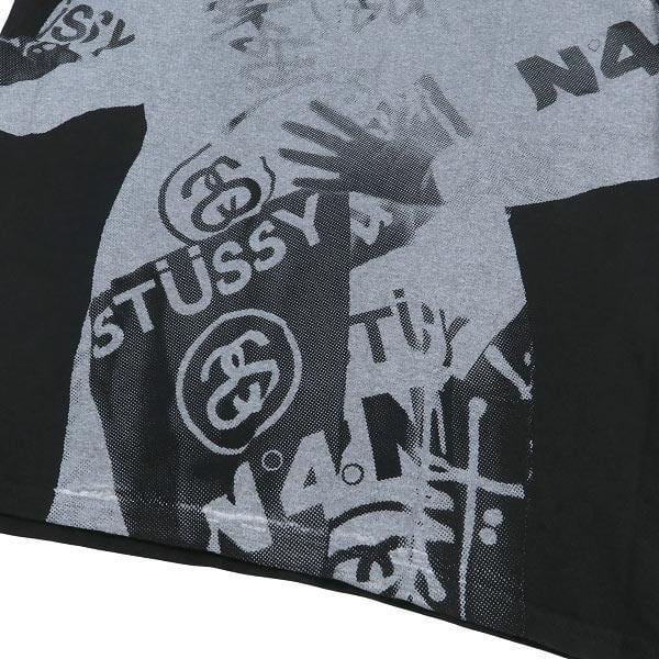 STUSSY ステューシー PARIS TEE パリ Tシャツ ブラック ショート
