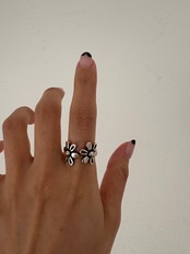 twin bloom ring