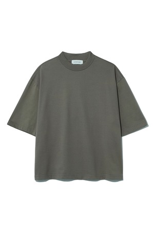 [LE17SEPTEMBRE][MEN] MOCKNECK T-SHIRT [GREY] 正規品 韓国ブランド 韓国通販 韓国代行 韓国ファッション LE 17 SEPTEMBRE ル 17 セプテンバー 韓国 店舗
