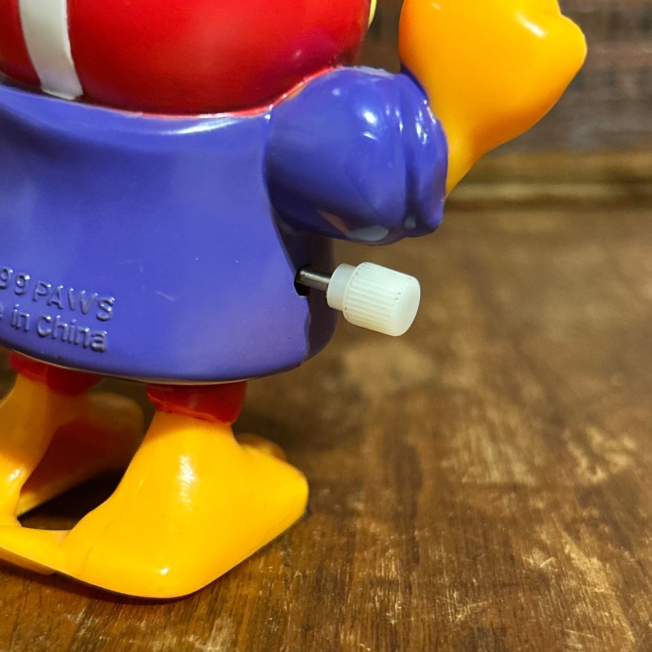 1999 ガーフィールド アメリカンフットボール ゼンマイ ミールトイ DAIRY QUEEN GARFIELD Football Player Wind-Up Toy MD-78