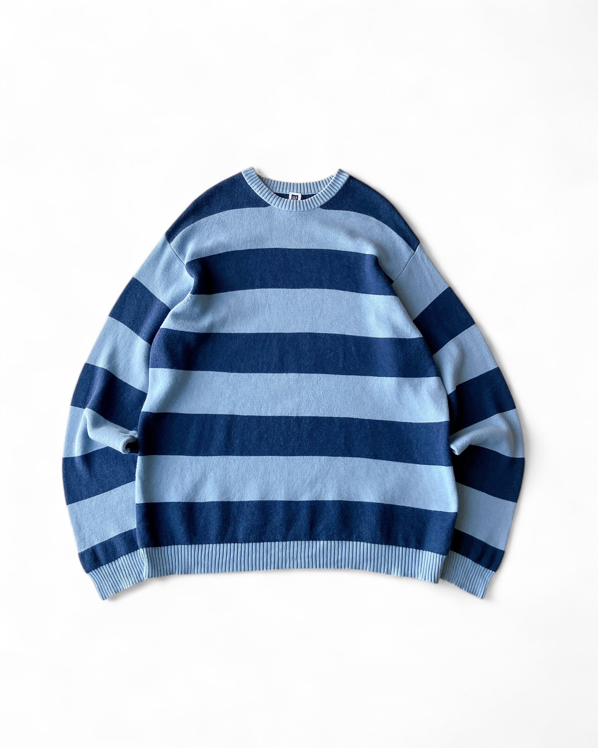 00s OLD GAP Border Cotton Knit Sweater / オールドギャップ ボーダー