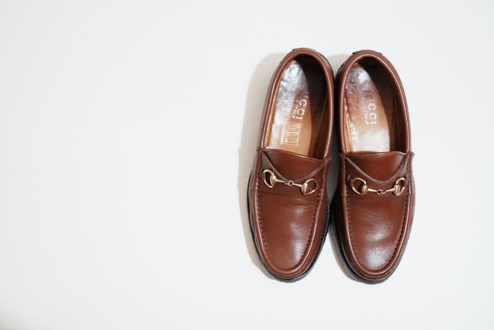 Old Old Gucci ホースビットローファー 36C BRラバーソール | JUST