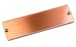 銅差し換え名札ＤＸ　70×20ミリ　安全ピン留め具
