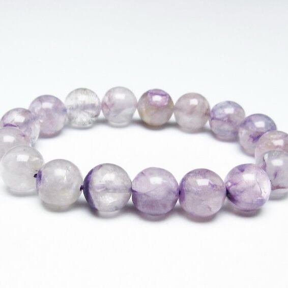 チャロアイト ブレスレット 12mm エンジェルシリカ 一点物 111-32008