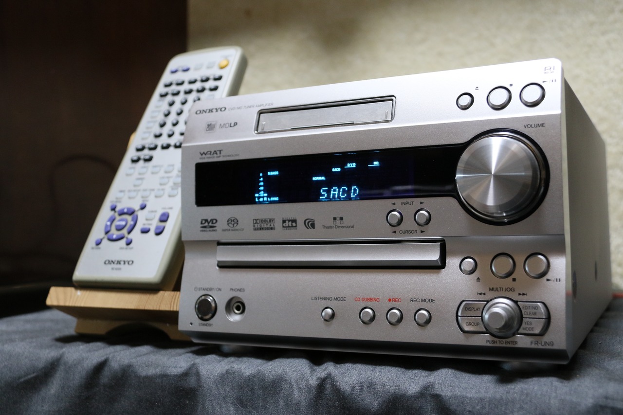 ONKYO FR-N9 Hi-MD機 リモコン付属 （サラウンド搭載！上位機種 