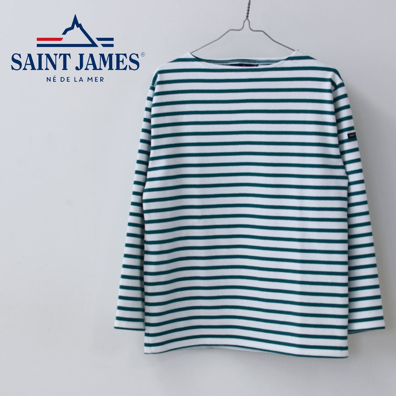 SAINT JAMES ボーダーカットソーmade in FRANCE M955