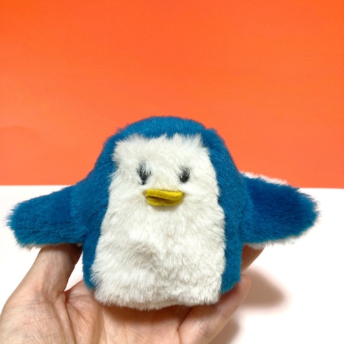 【PUKONNU!】ペンギンおばけ・青緑 ぬいぐるみ