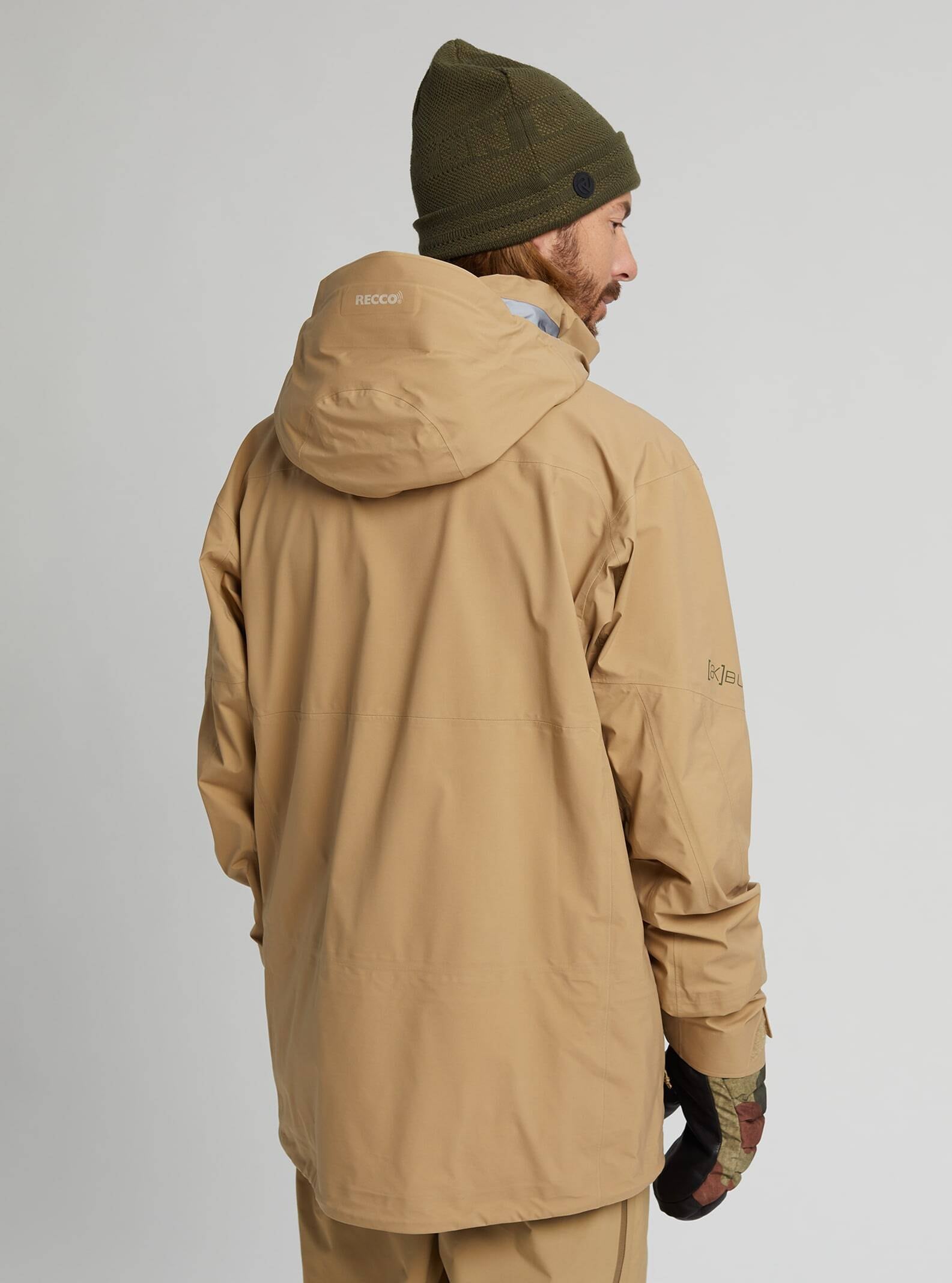 AK BURTON 切っ GORE-TEX スノーボードウェア オリーブグリーン迷彩