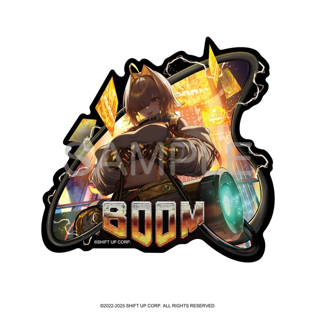 NIKKE ガンガールステッカー エレグ