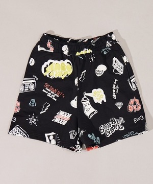 No.391 即納) 総柄ショートパンツ