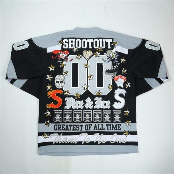 Size【M】 SUPREME シュプリーム 25FW Fire & Ice Hockey Jersey Black