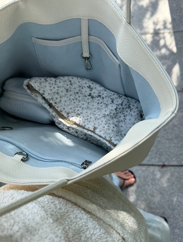 (予約) Fil. / Mellow soft leather bag 2color