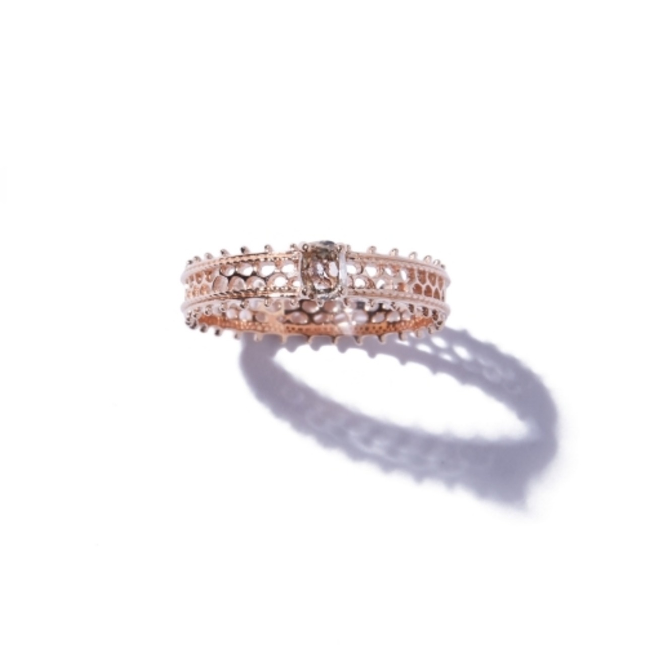 Sulanga指輪:ブラウンダイヤモンド