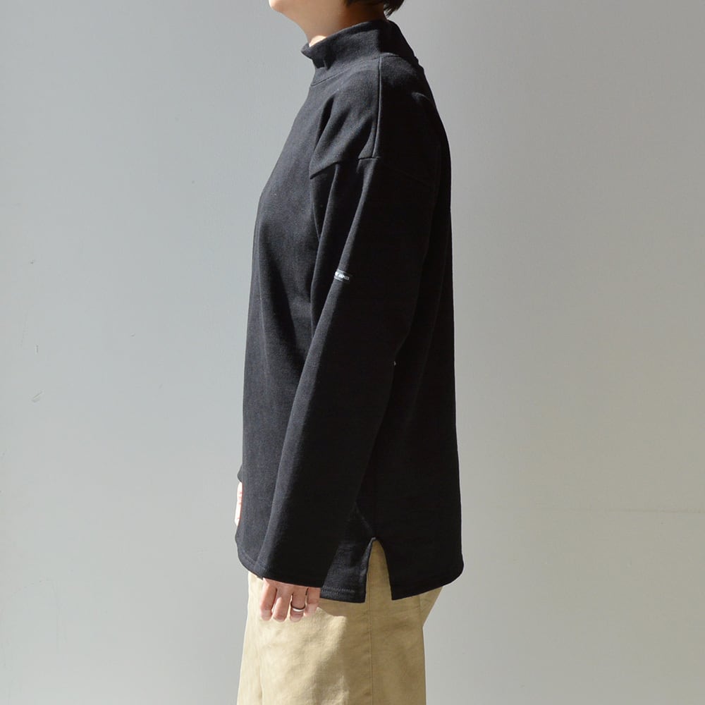 セントジェームス SAINT JAMES モックネックウェッソン(21JC GIENS II)NOIR(黒)【レターパックプラス可】