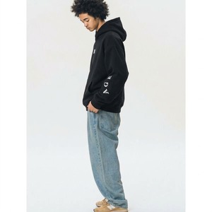 Front pocket design hoodie C4547