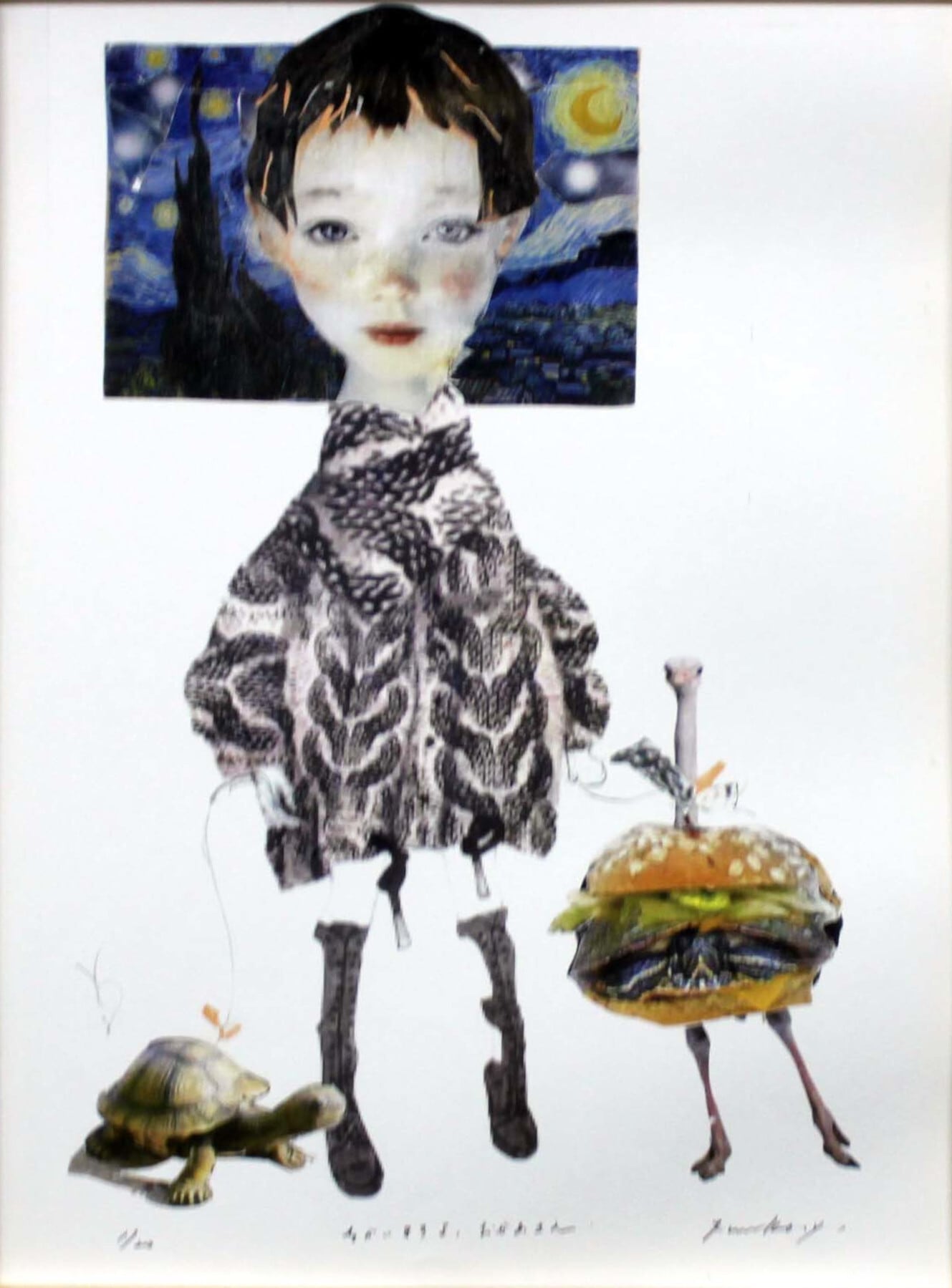 夏の大内宿」 | e-Gallery 版画 shop