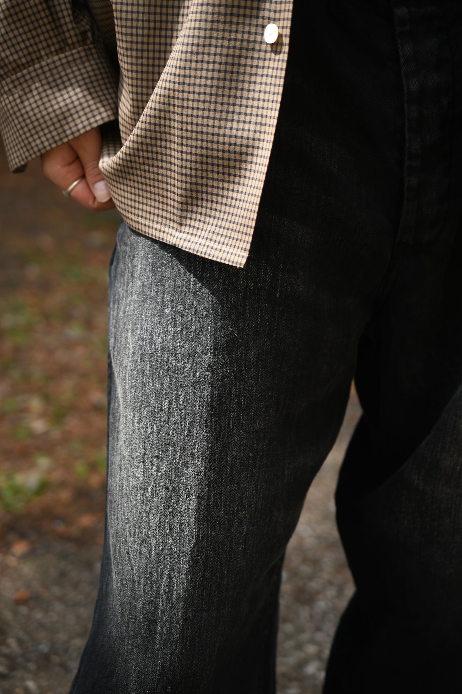 HERILL / USMC HBT Linenpants (Black) | nariwai