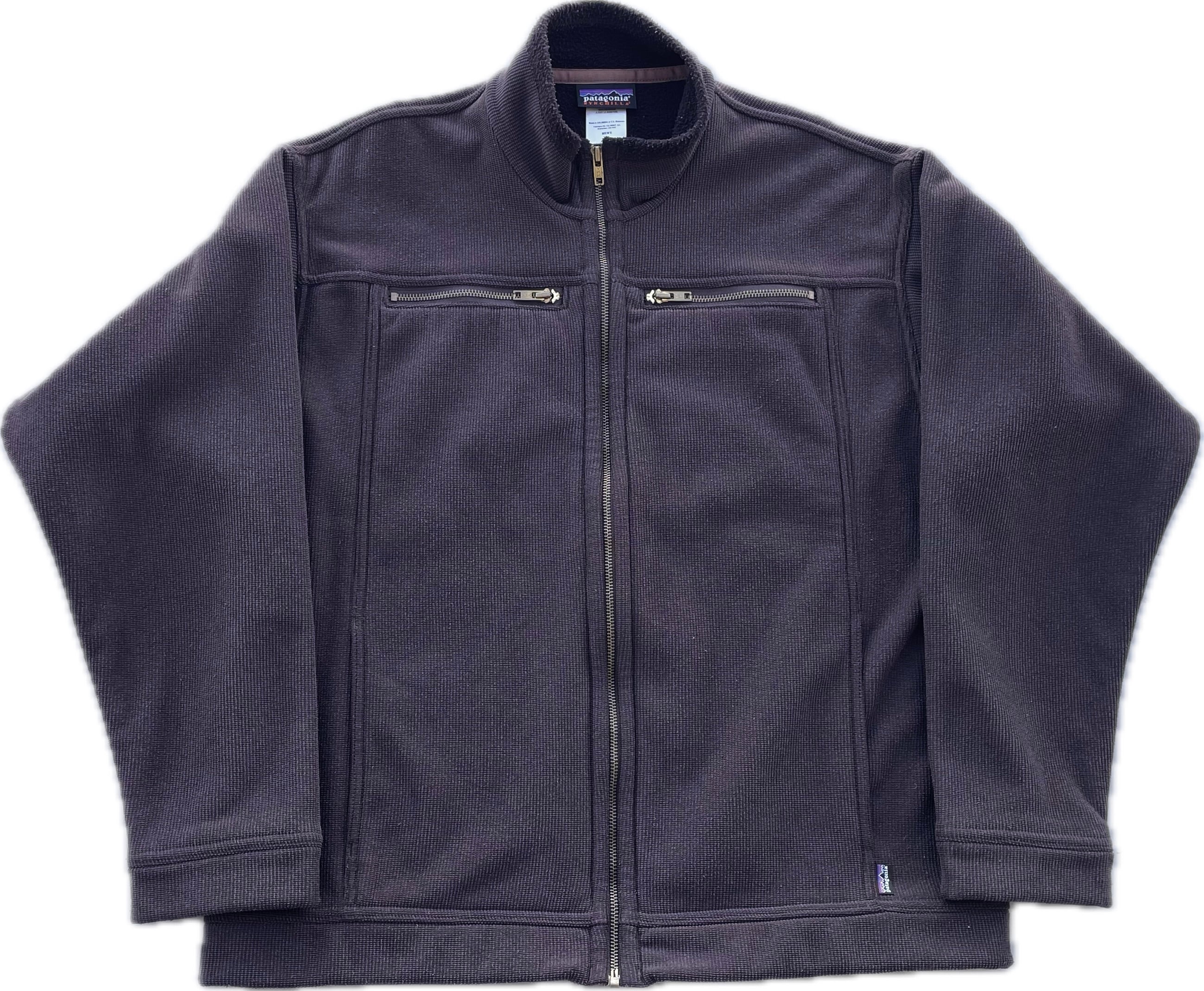 Patagonia Shelled Synchilla Cirque Jacket!! Black!! 90s | Blue