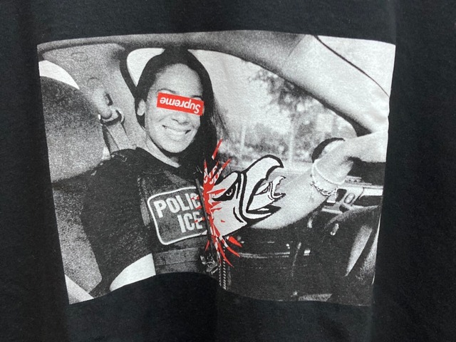 Supreme × ANTI HERO ICE TEE BLACK MEDIUM 40KC3552