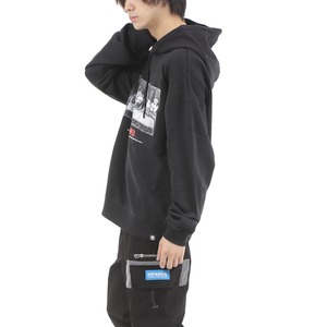 送料無料 【HIPANDA ハイパンダ】メンズ アートパロディシリーズ【最後の晩餐】フーディー スウェット MEN'S PARODY BIG SIZE HOODIE SWEAT SHIRT / BLACK・GRAY・RED