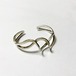 Old Sterling Modernist Cuff Bracelet