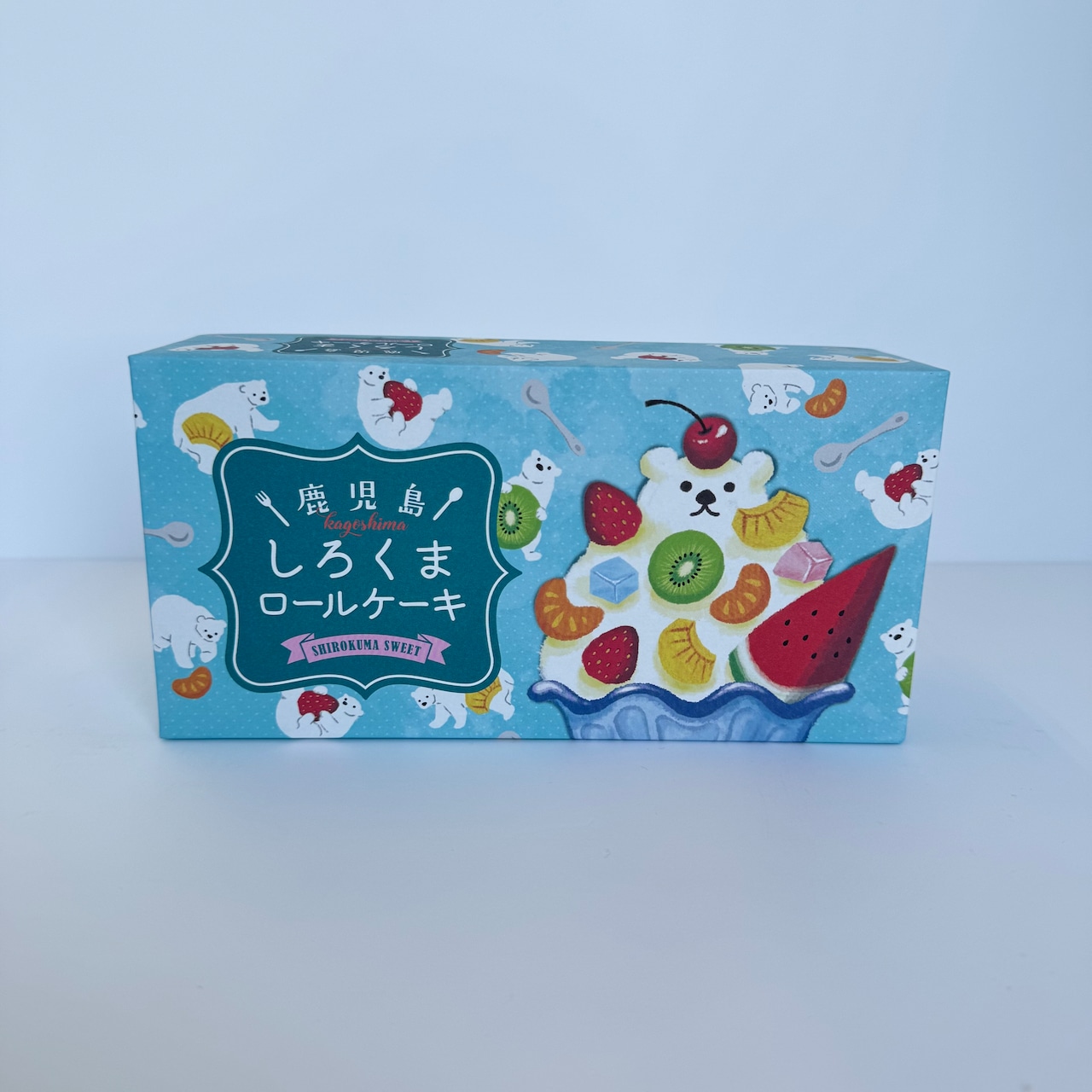 しろくまロールケーキ