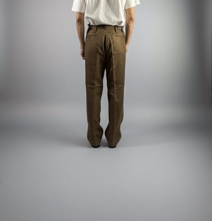 Deadstock】00's British Army Barrack Dress Trousers | Daily Dress