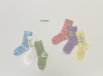 【即納】3点セット Vレターリングソックス
