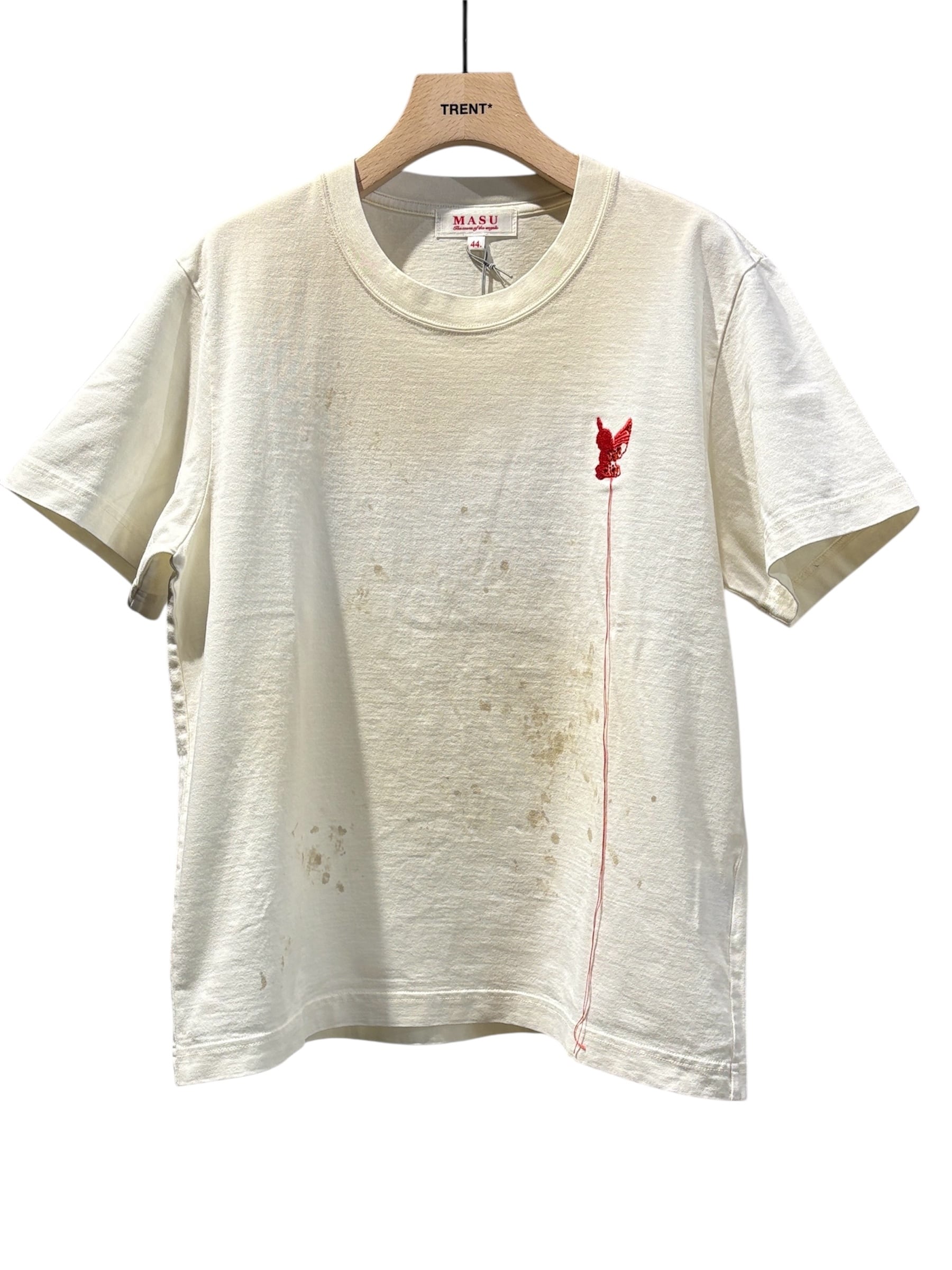 26SS】MASU エムエーエスユー / Tシャツ トップス 半袖 / WASTED RED