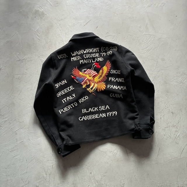 70’s U.S. NAVY Souvenir Jacket