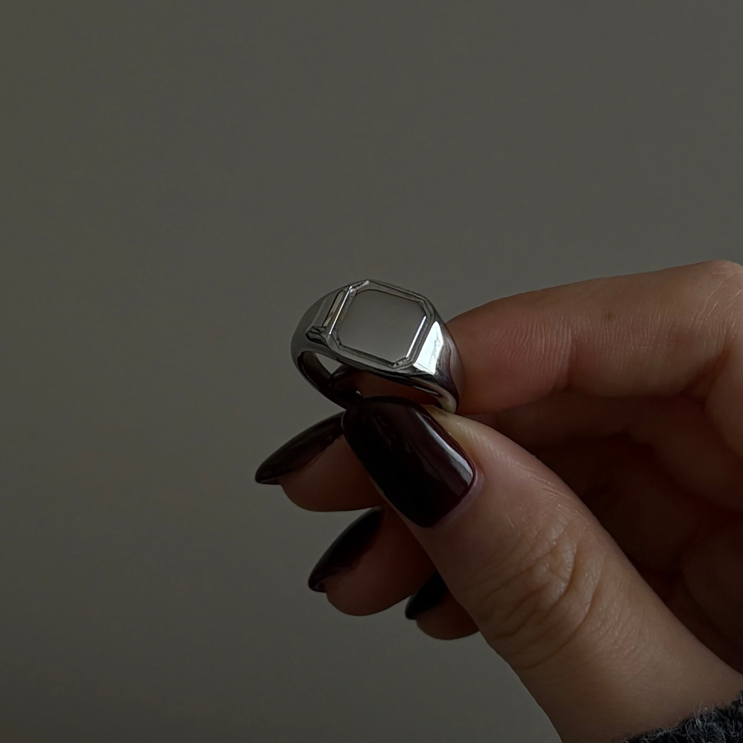 Stainless steel ring #19