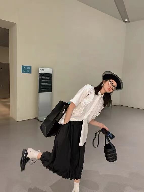 コードアジャスター付き バルーンスカート　AJ1365-E003