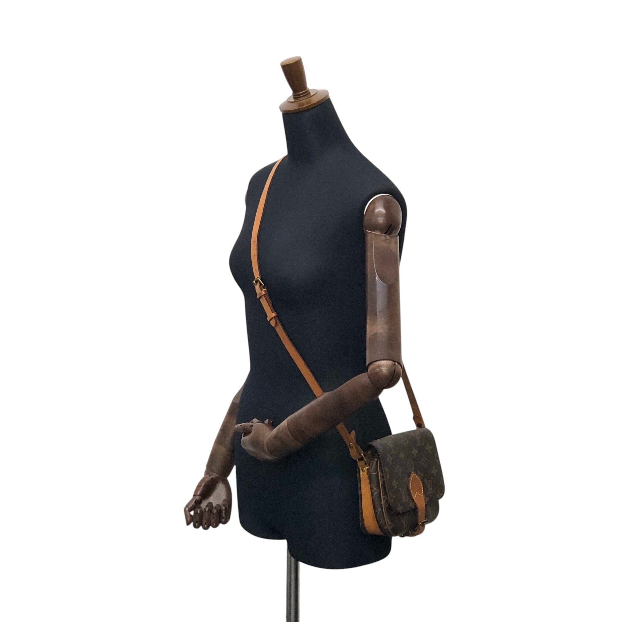 LOUIS VUITTON ルイヴィトン モノグラム ショルダーバッグ ブラウン