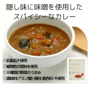 野菜カレー＼8つの野菜で旨みぎっしり／ 200g＜チャヤマクロビカレー・ビーガン・通販でも大人気の野菜カレー＞