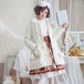 ✞✝✞ ウィンタージャケット 白ファー ホワイト 冬物 ✞✝✞ ゴスロリ SM ミリ 甘ロリ クラロリ 和ロリ エレガント 黒ロリ 姫ロリ 華ロリ 春 夏服 秋服 冬服 CC-CC3686809