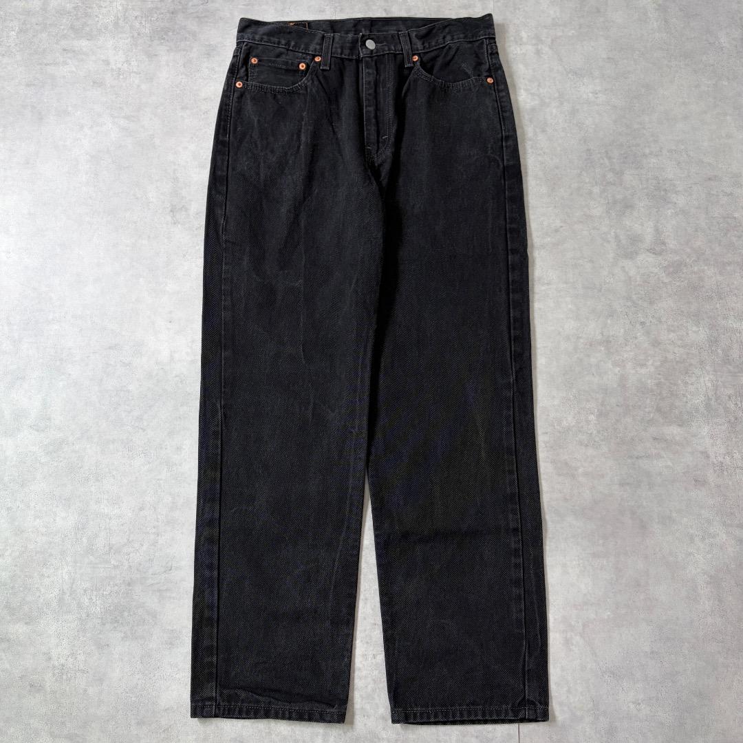 リーバイス550 Levis W33 ブラックデニム 黒 古着 21821 リーバイス550 Levis W33 ブラックデニム 黒 古着 21821 | fuufu