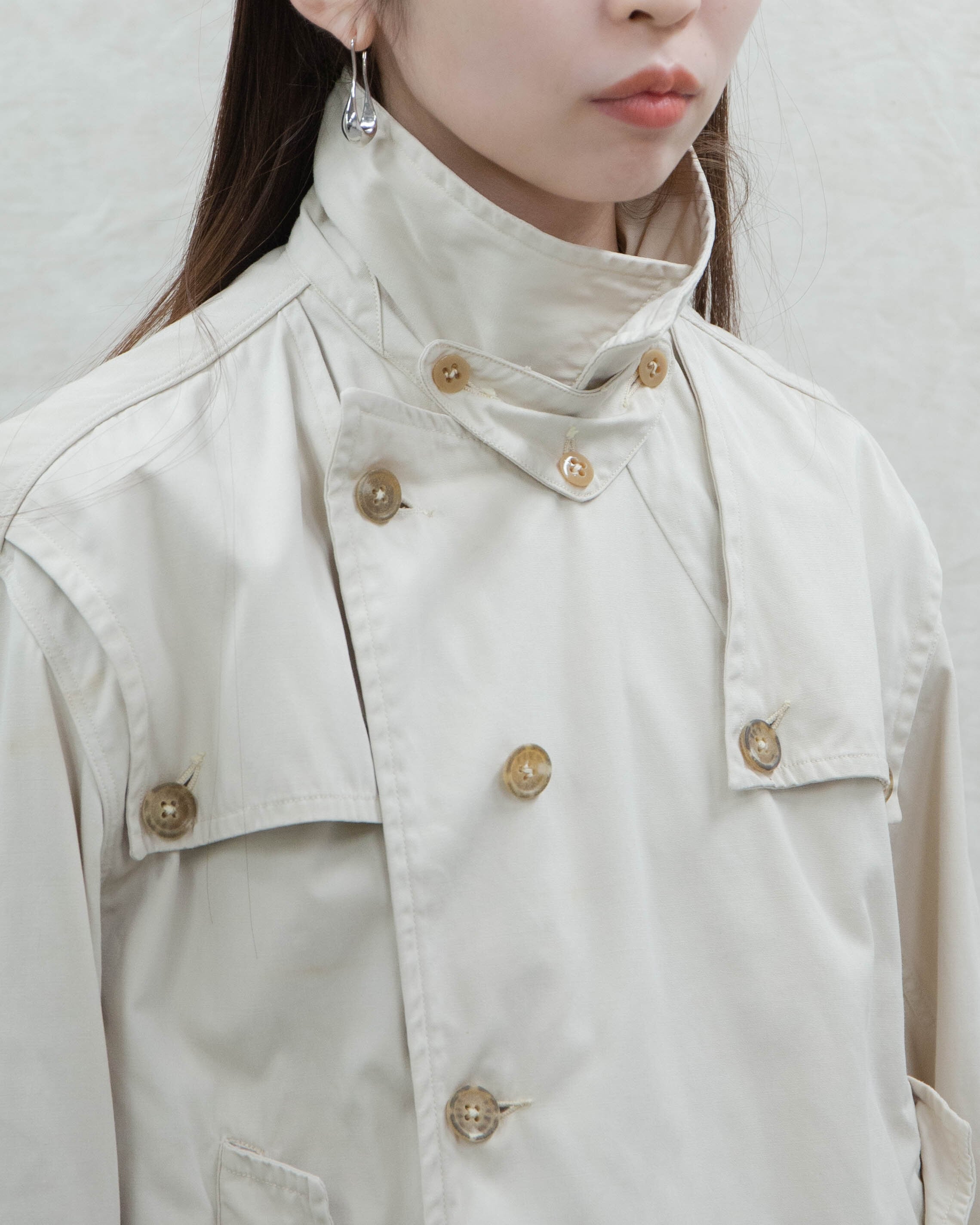 1930-40s White Stag - cotton poplin trench jacket 