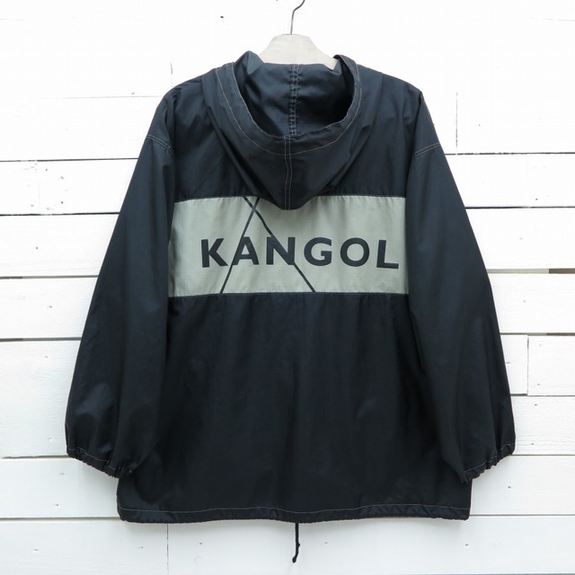 KANGOL カンゴール フード付き ナイロンジャケット メンズ Mサイズ相当