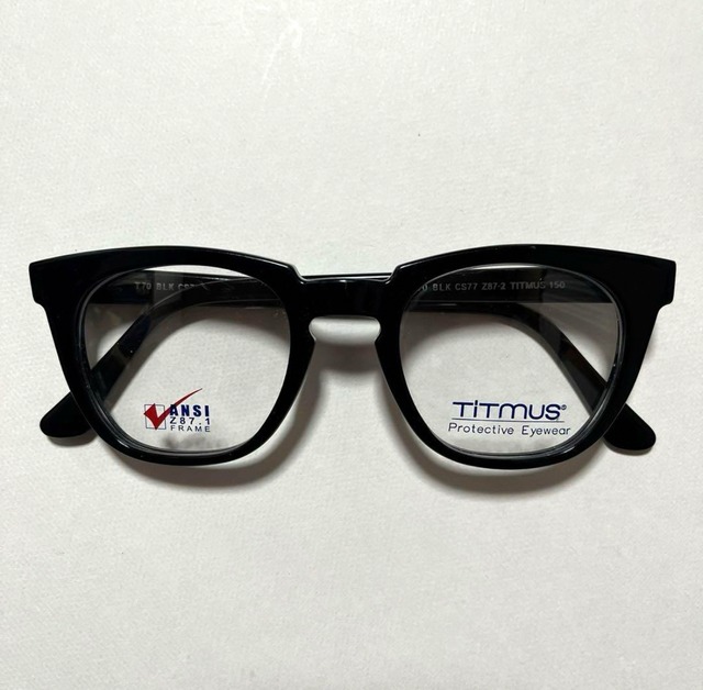 デッドストック TITMUS 50/22 眼鏡 サングラス クロスリベット 古着 