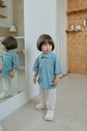 【取寄/韓国直送】ONU  25/SM　ドットカラーTシャツ