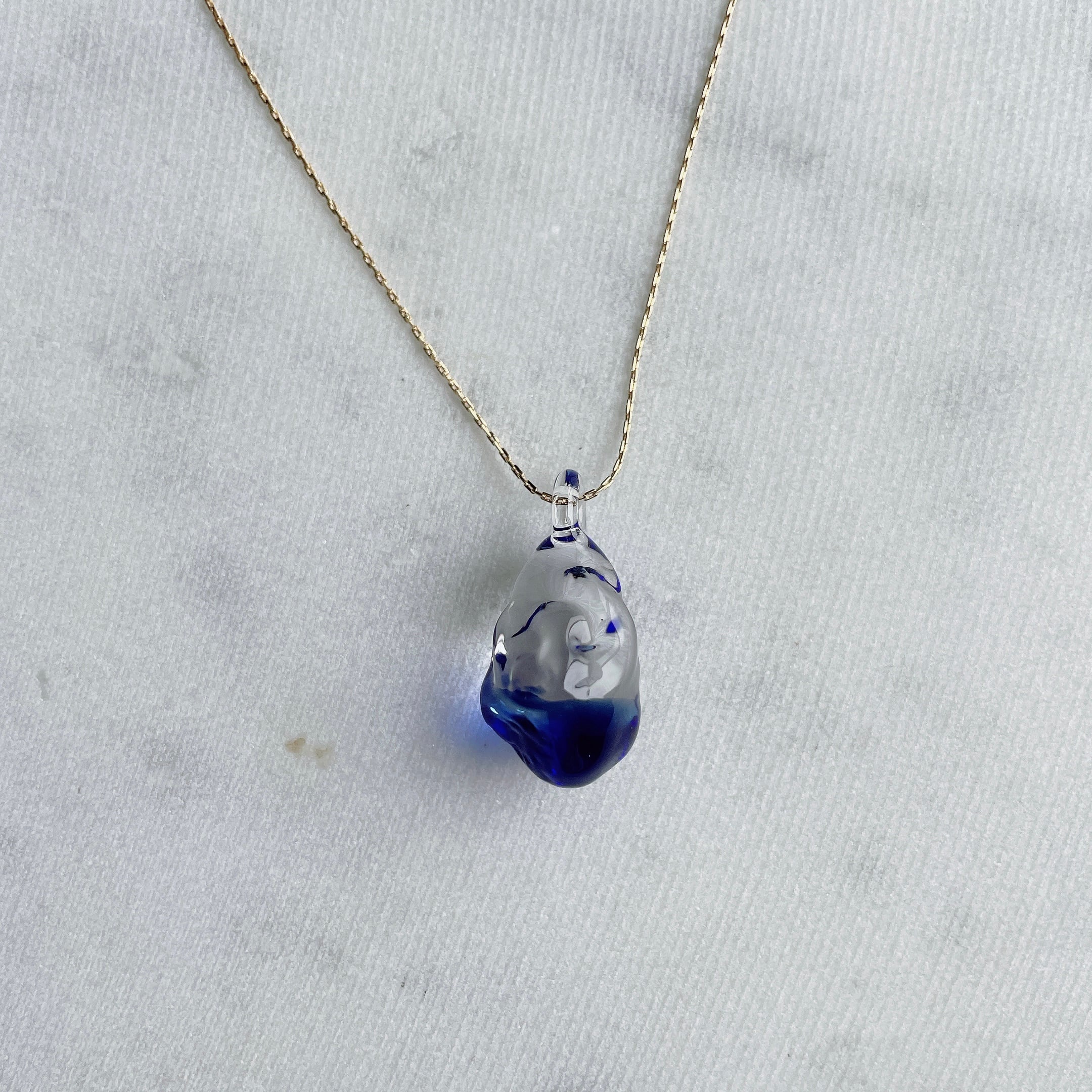 Glass Drop Necklace ガラスドロップネックレス | dix ONLINE STORE | ディスのアクセサリーオンラインショップ  powered by BASE