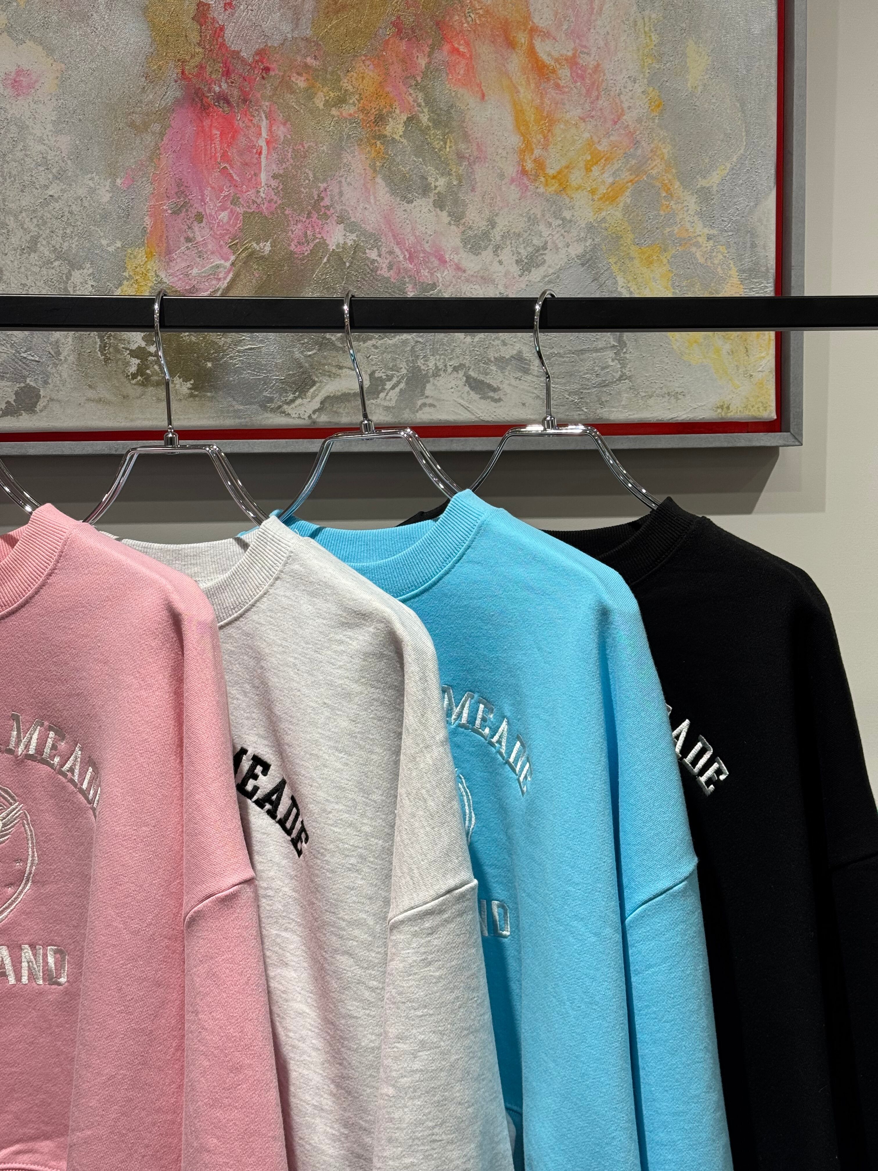 embroidery logo short sweat