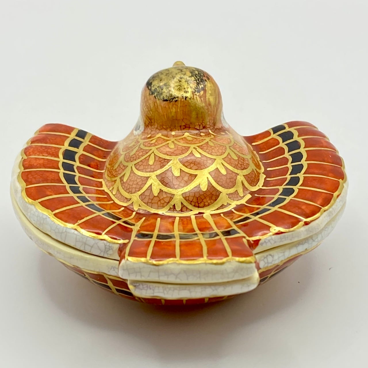 古物】香合 福来雀 ふくら雀 橋本城岳 共箱入 | 錦玉堂オンラインショップ