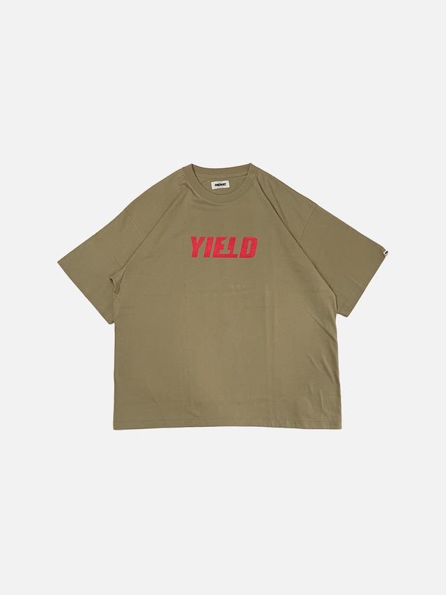 YIELD S/S TEE BEIGE
