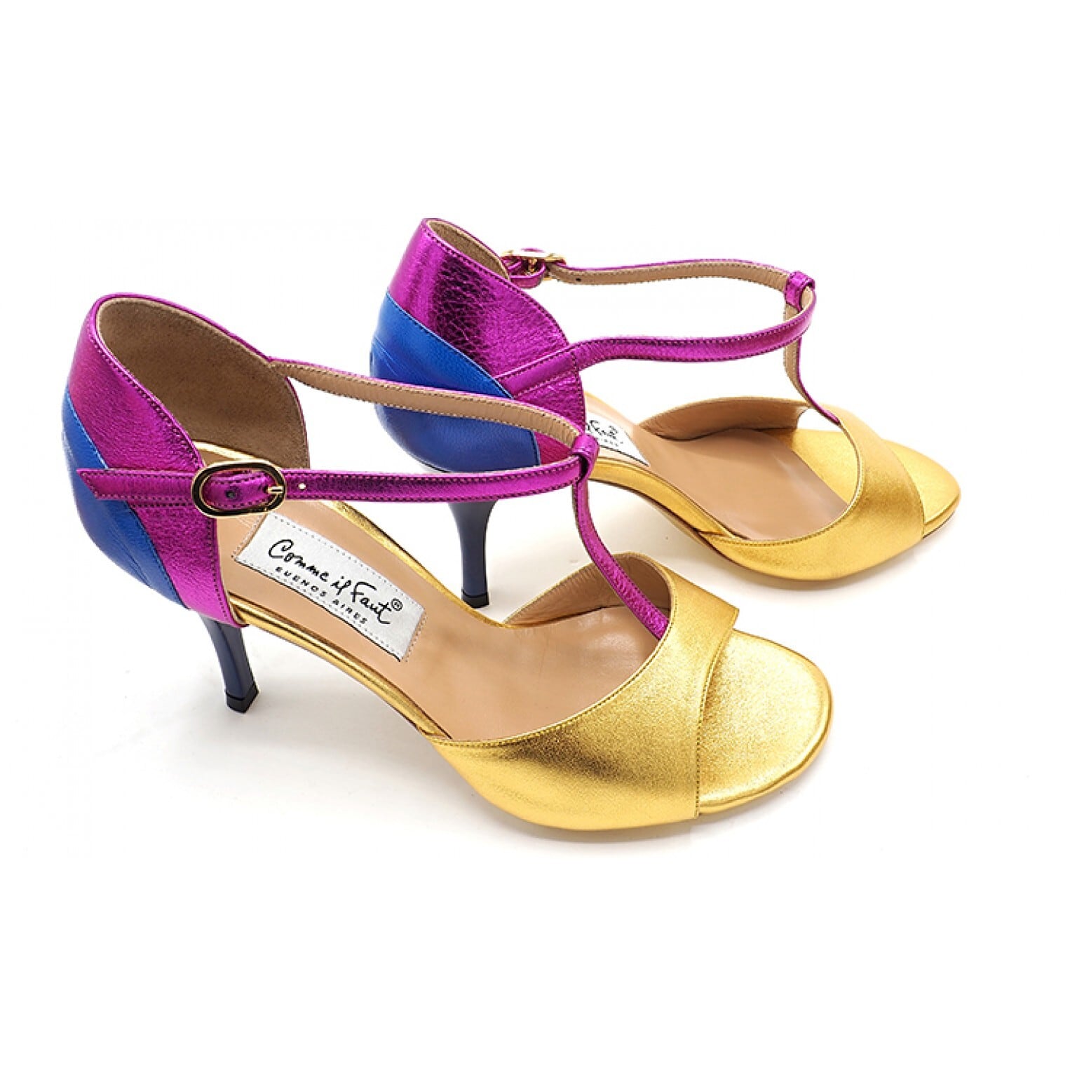 ZAPATOS DE COMME IL FAUT シルバーサンダルタイプ サイズ34