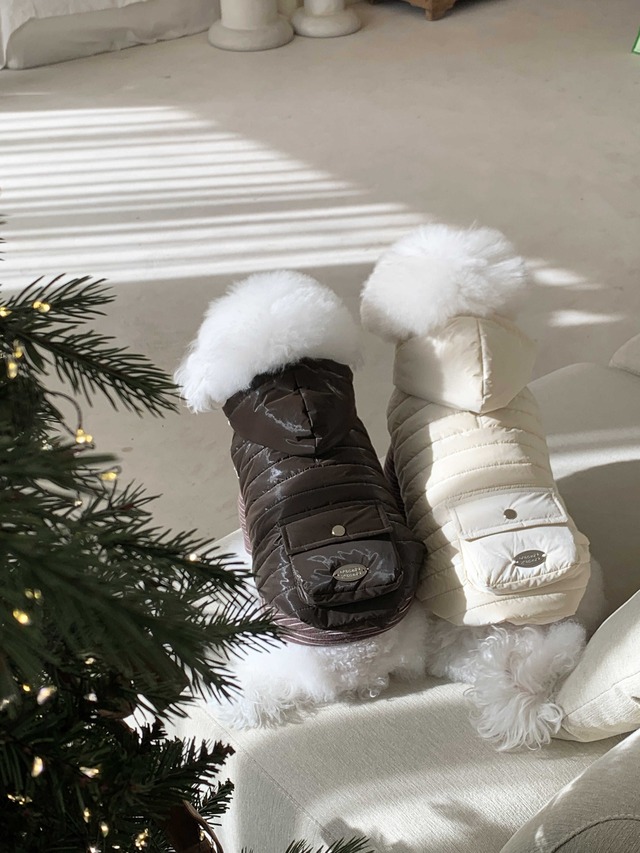 こっそりペアコーデ アウター (BROWN)