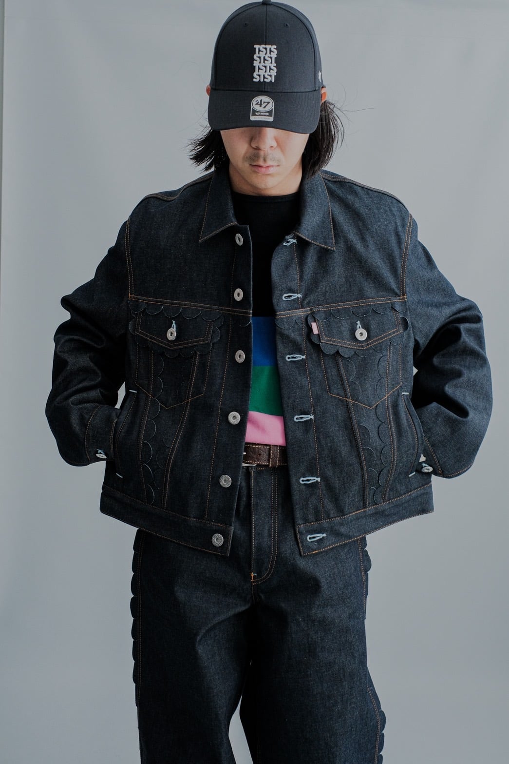 【TSTS】SPEECH BUBBLES DENIM JACKET