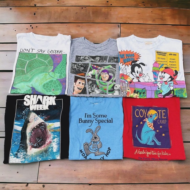 【KIDS】90’s Animaniacs T-shirt size:M ※採寸をご確認ください